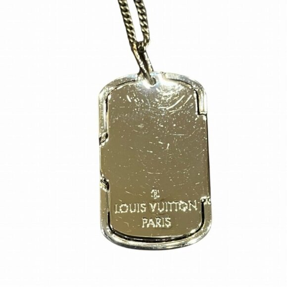 LOUIS VUITTON Brown Monogram Necklace - Picture 4 of 9